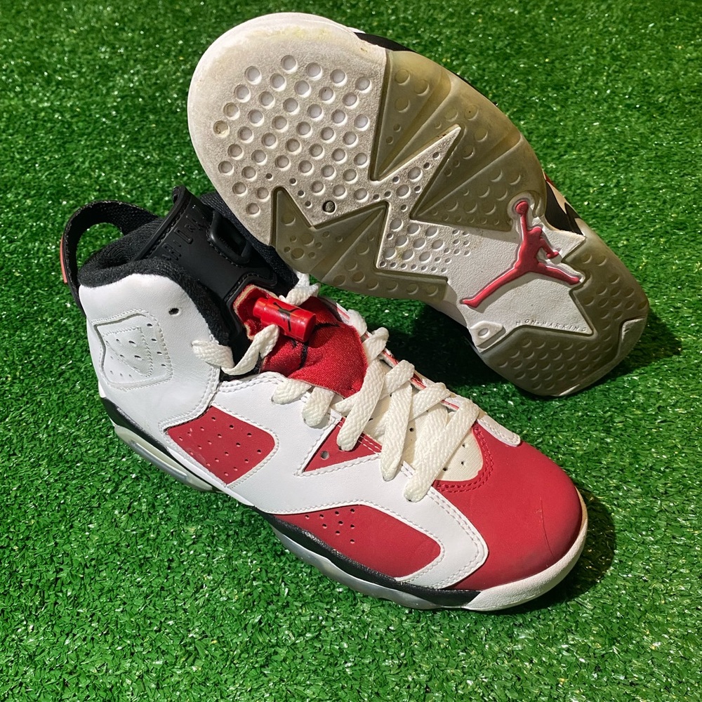 Jordan 6 Retro Carmine 2014 (Size 5Y) FAST SHIPPING - PreOwned